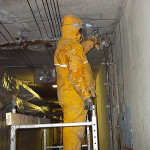 Chemical grouting in hydro plant